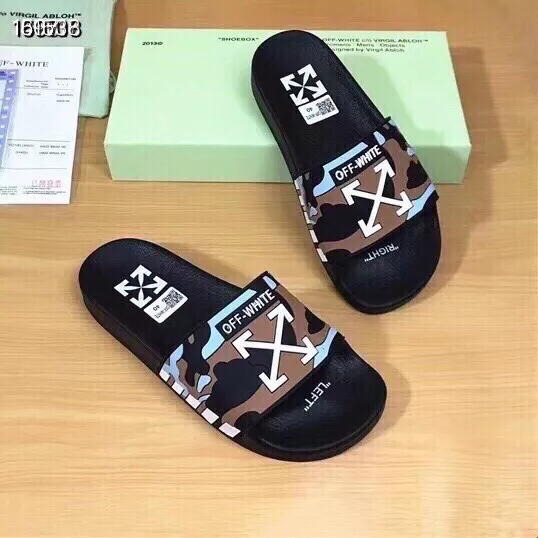 Off-White Slippers For Women Cozy 6907