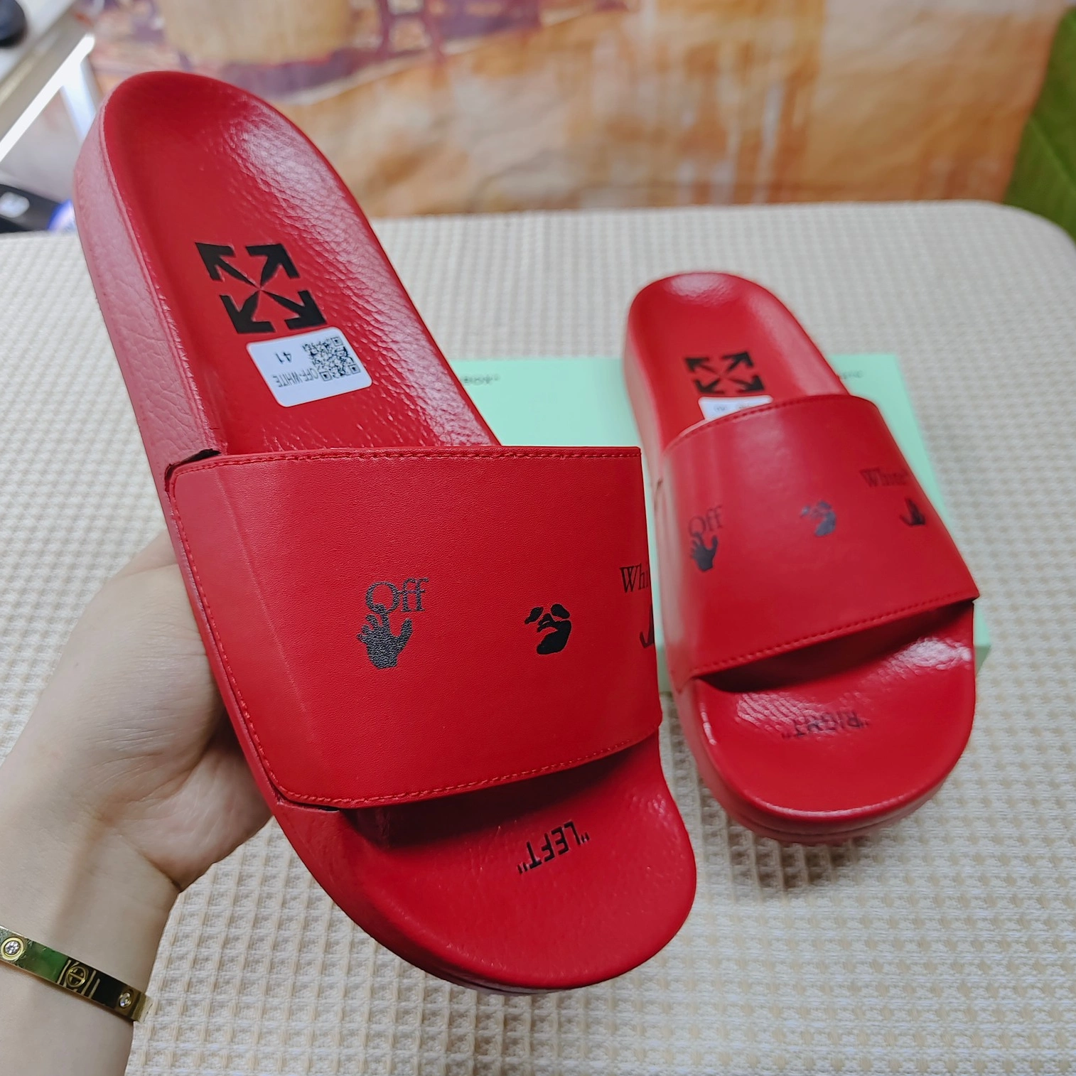 Off-White Slippers For Women StreetReady 5366