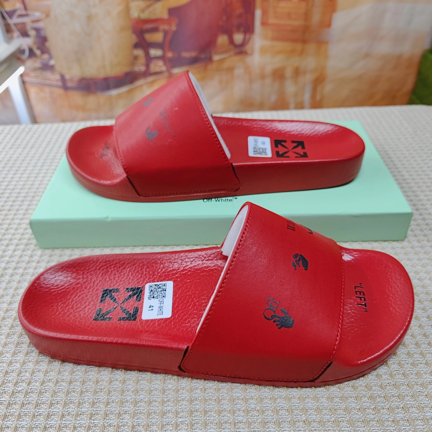 Off-White Slippers For Women StreetReady 5366