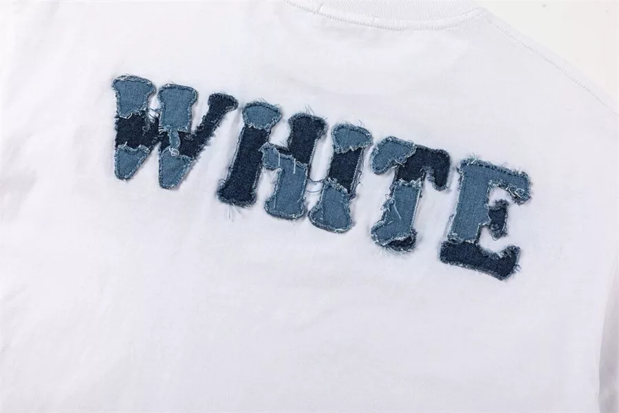 Off-White T-Shirts Short Sleeved For Unisex Affordable 7458