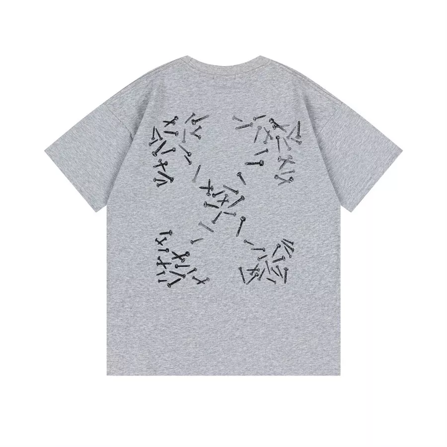 Off-White T-Shirts Short Sleeved For Unisex Comfortable 6131