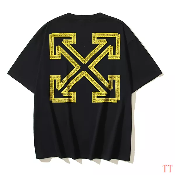 Off-White T-Shirts Short Sleeved For Unisex Compact 226
