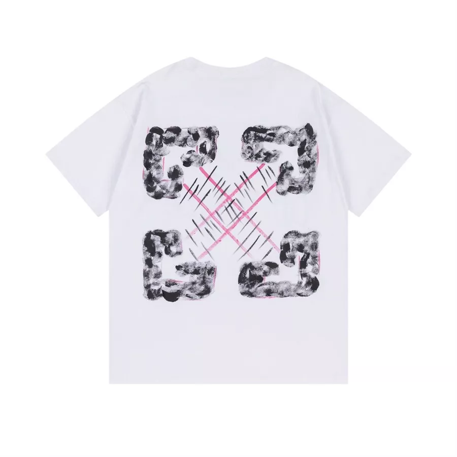 Off-White T-Shirts Short Sleeved For Unisex Compact 5937