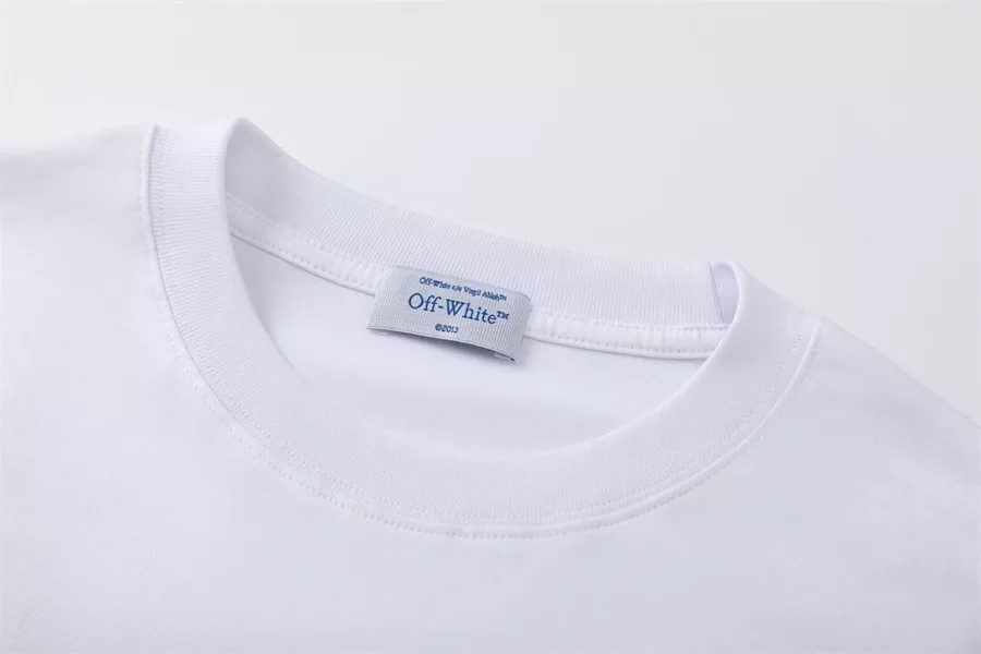 Off-White T-Shirts Short Sleeved For Unisex Compact 5937