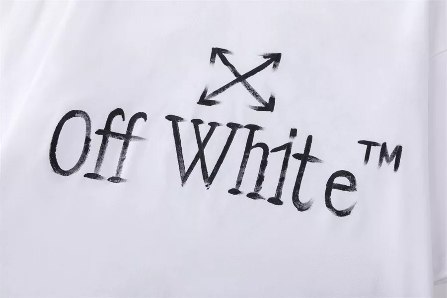 Off-White T-Shirts Short Sleeved For Unisex Compact 5937