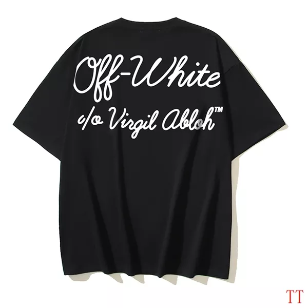 Off-White T-Shirts Short Sleeved For Unisex DailyWear 1819