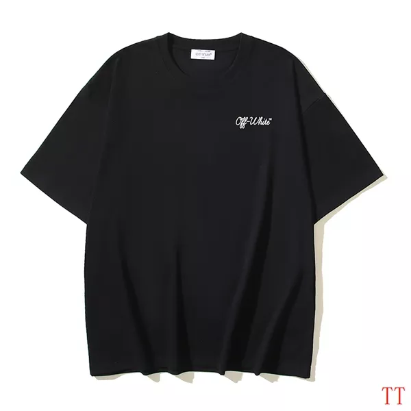 Off-White T-Shirts Short Sleeved For Unisex DailyWear 1819
