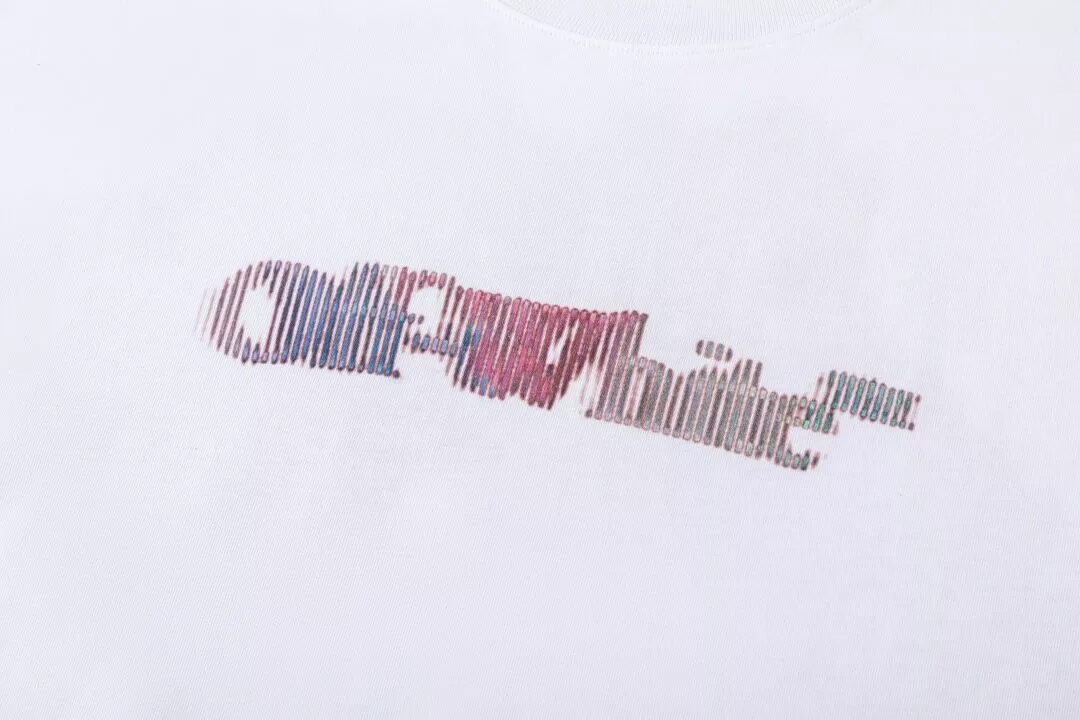 Off-White T-Shirts Short Sleeved For Unisex Durable 1082