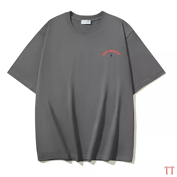 Off-White T-Shirts Short Sleeved For Unisex GoAnywhere 1093