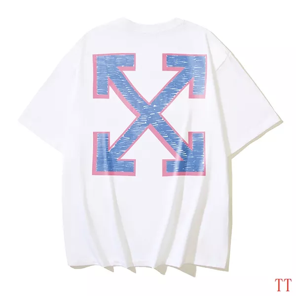Off-White T-Shirts Short Sleeved For Unisex GoAnywhere 6797