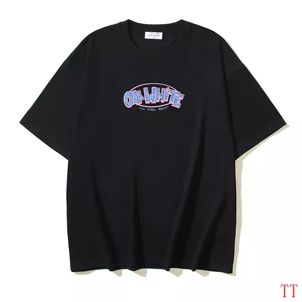 Off-White T-Shirts Short Sleeved For Unisex GoodFit 3834