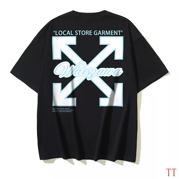 Off-White T-Shirts Short Sleeved For Unisex HighQuality 9137