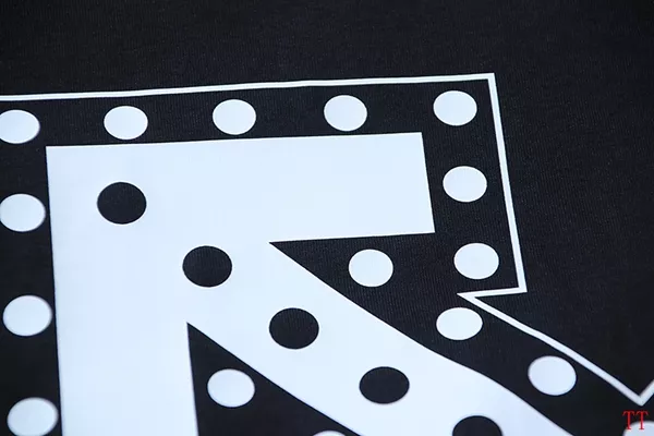 Off-White T-Shirts Short Sleeved For Unisex Popular 533