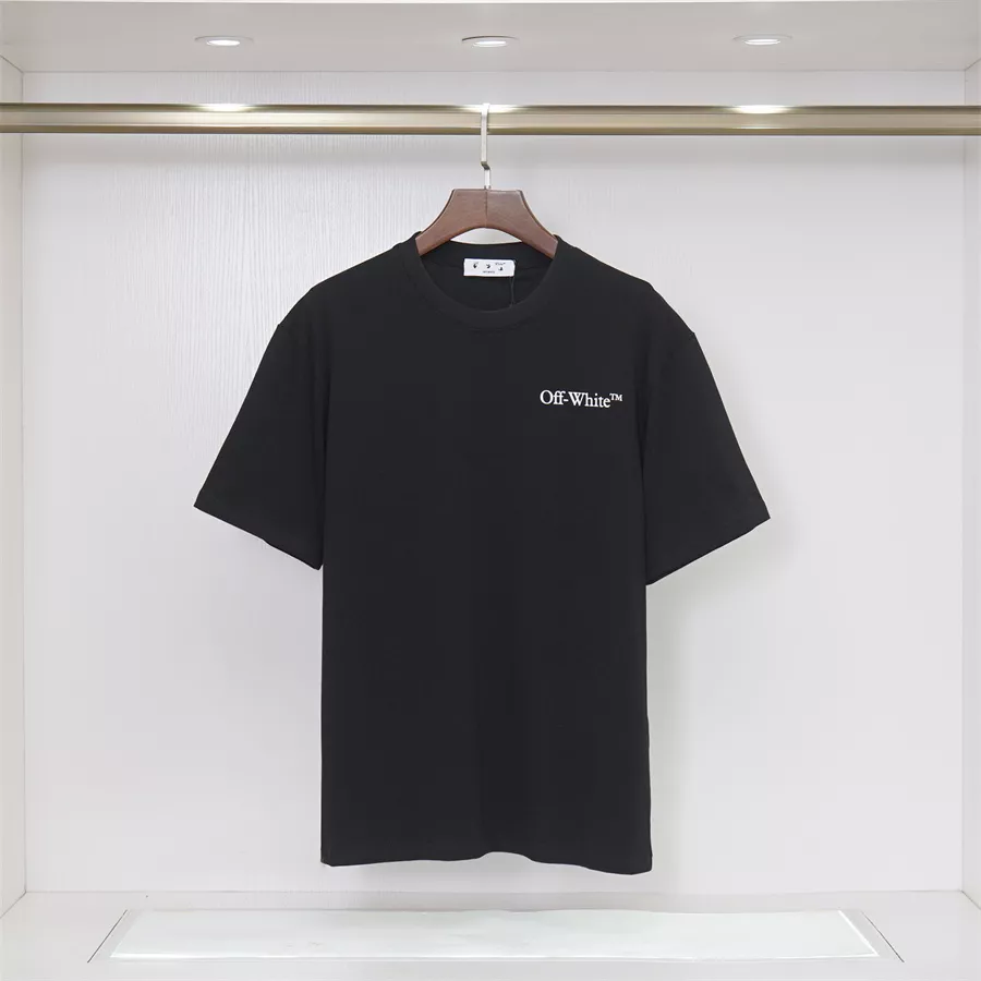 Off-White T-Shirts Short Sleeved For Unisex Reliable 5855