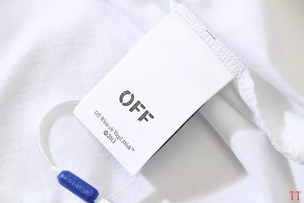Off-White T-Shirts Short Sleeved For Unisex Stylish 6120