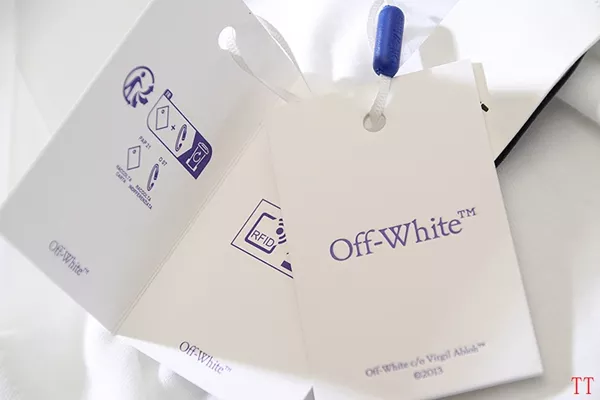Off-White T-Shirts Short Sleeved For Unisex Stylish 6120