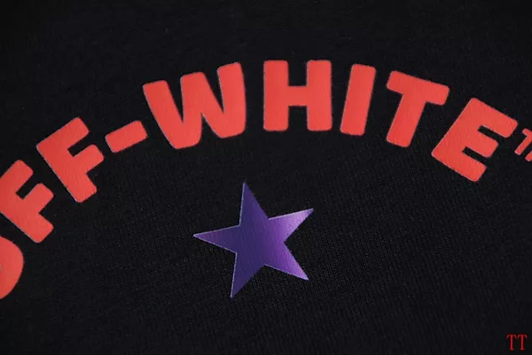 Off-White T-Shirts Short Sleeved For Unisex Unique 2784