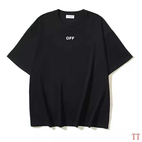 Off-White T-Shirts Short Sleeved For Unisex Versatile 9433