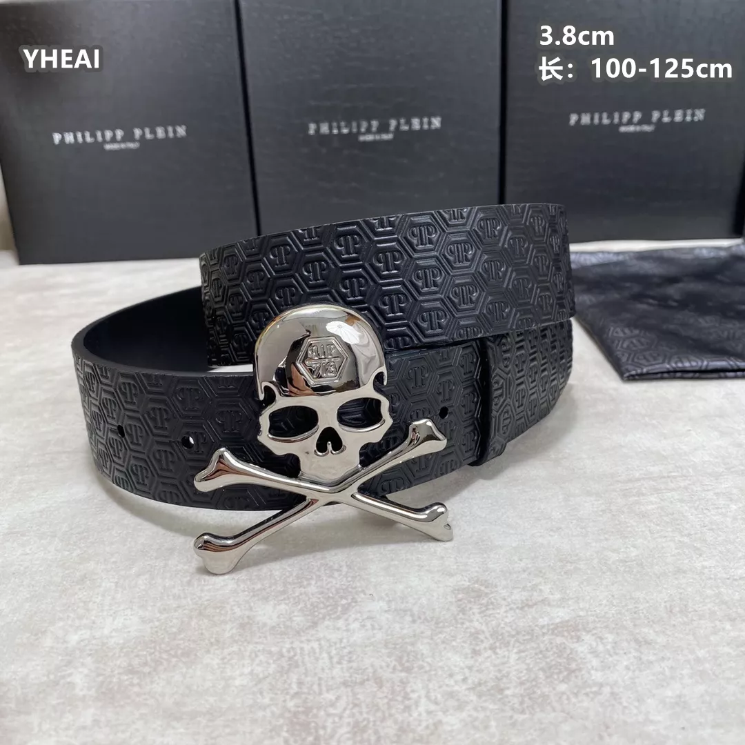 Philipp Plein PP AAA Quality Belts For Men Bright 3296