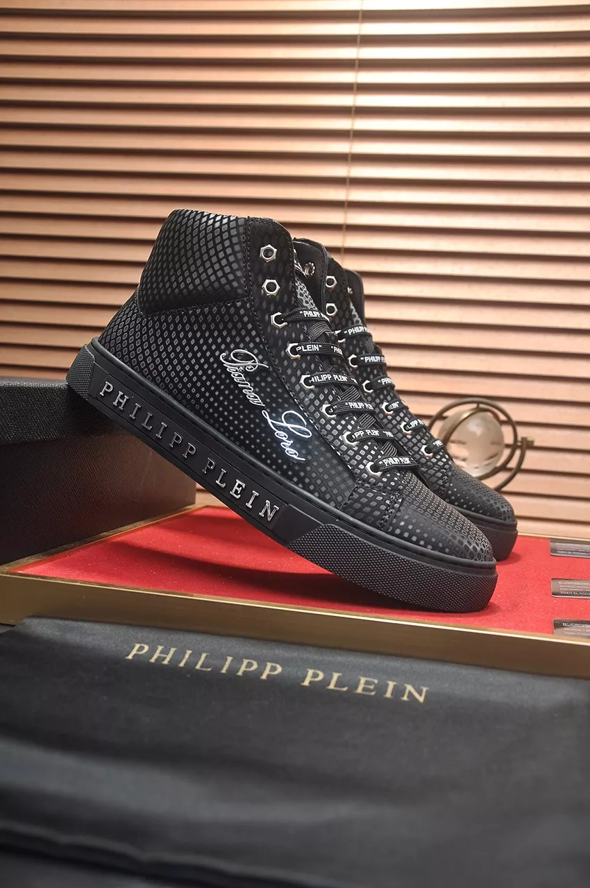 Philipp Plein PP High Tops Shoes For Men Breathable 2307