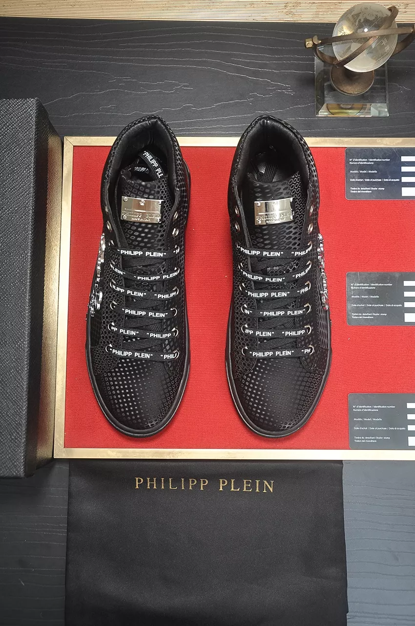 Philipp Plein PP High Tops Shoes For Men Breathable 2307
