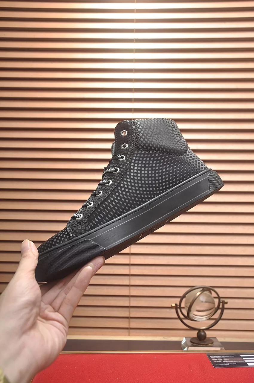 Philipp Plein PP High Tops Shoes For Men Breathable 2307
