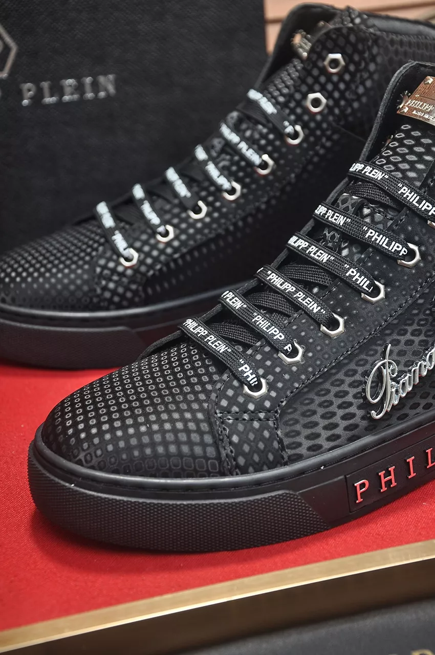 Philipp Plein PP High Tops Shoes For Men Breathable 2307