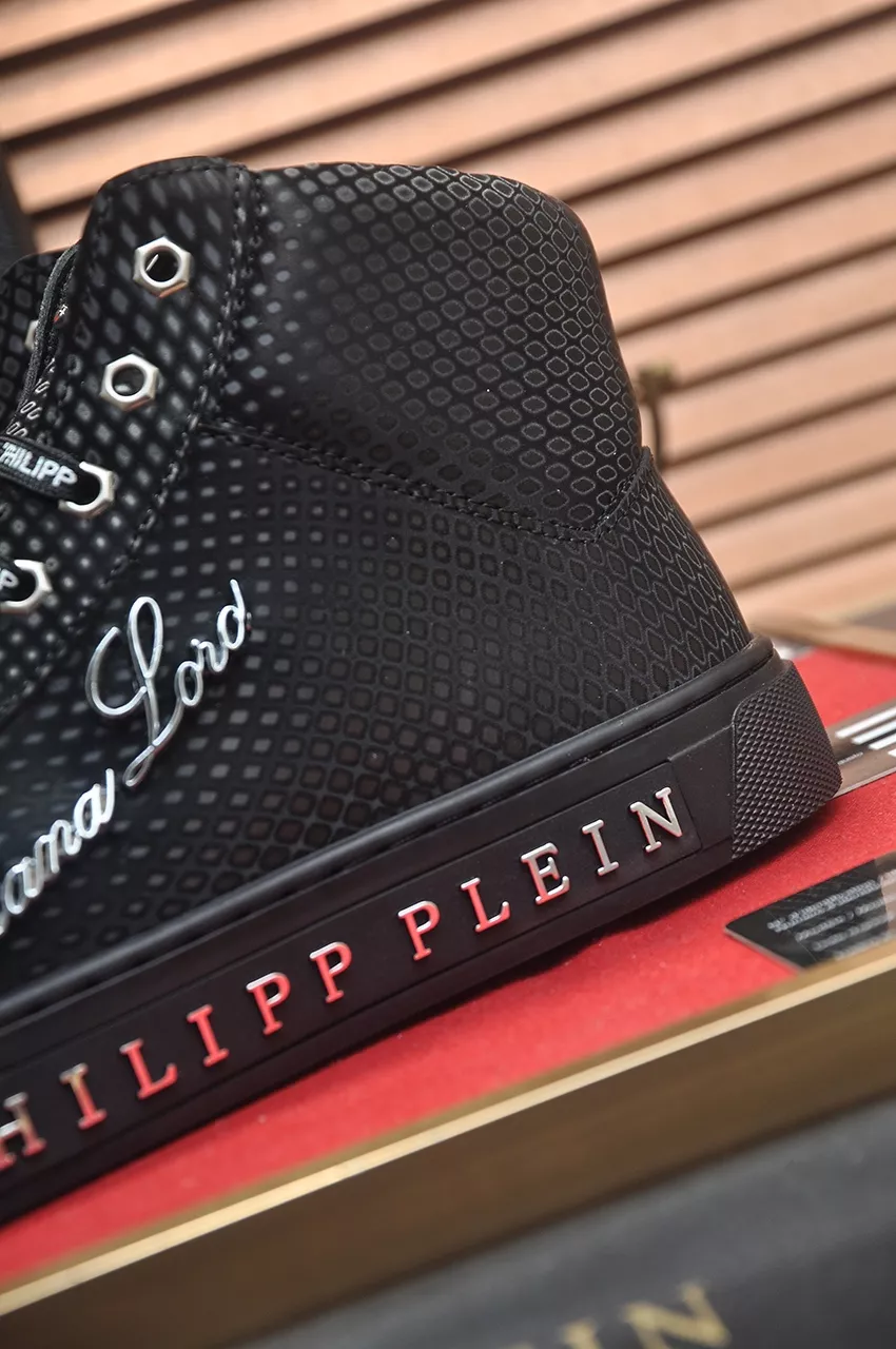 Philipp Plein PP High Tops Shoes For Men Breathable 2307