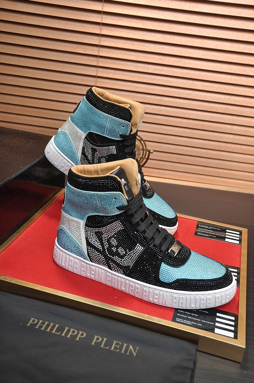 Philipp Plein PP High Tops Shoes For Men Durable 2989