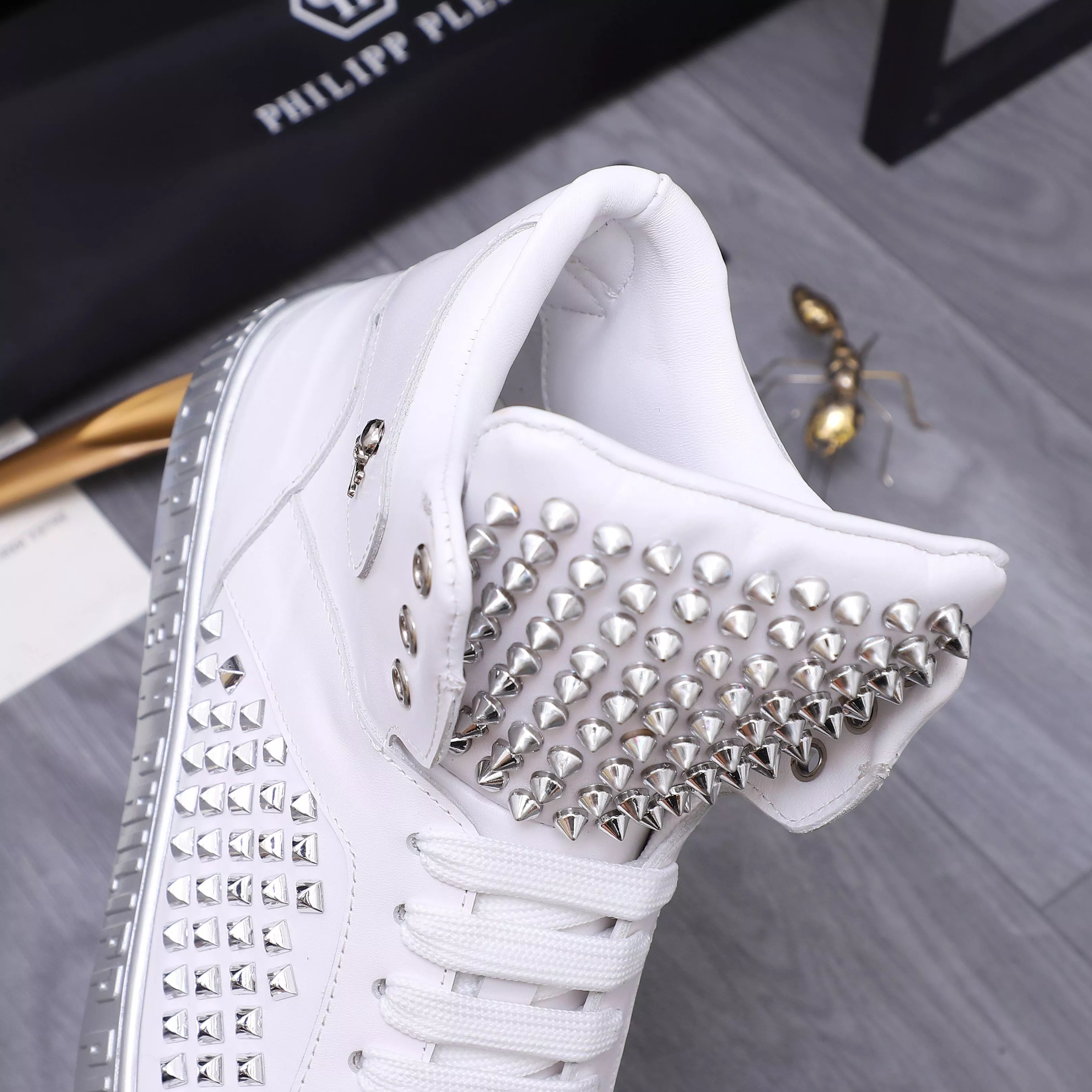 Philipp Plein PP High Tops Shoes For Men Minimalist 8376