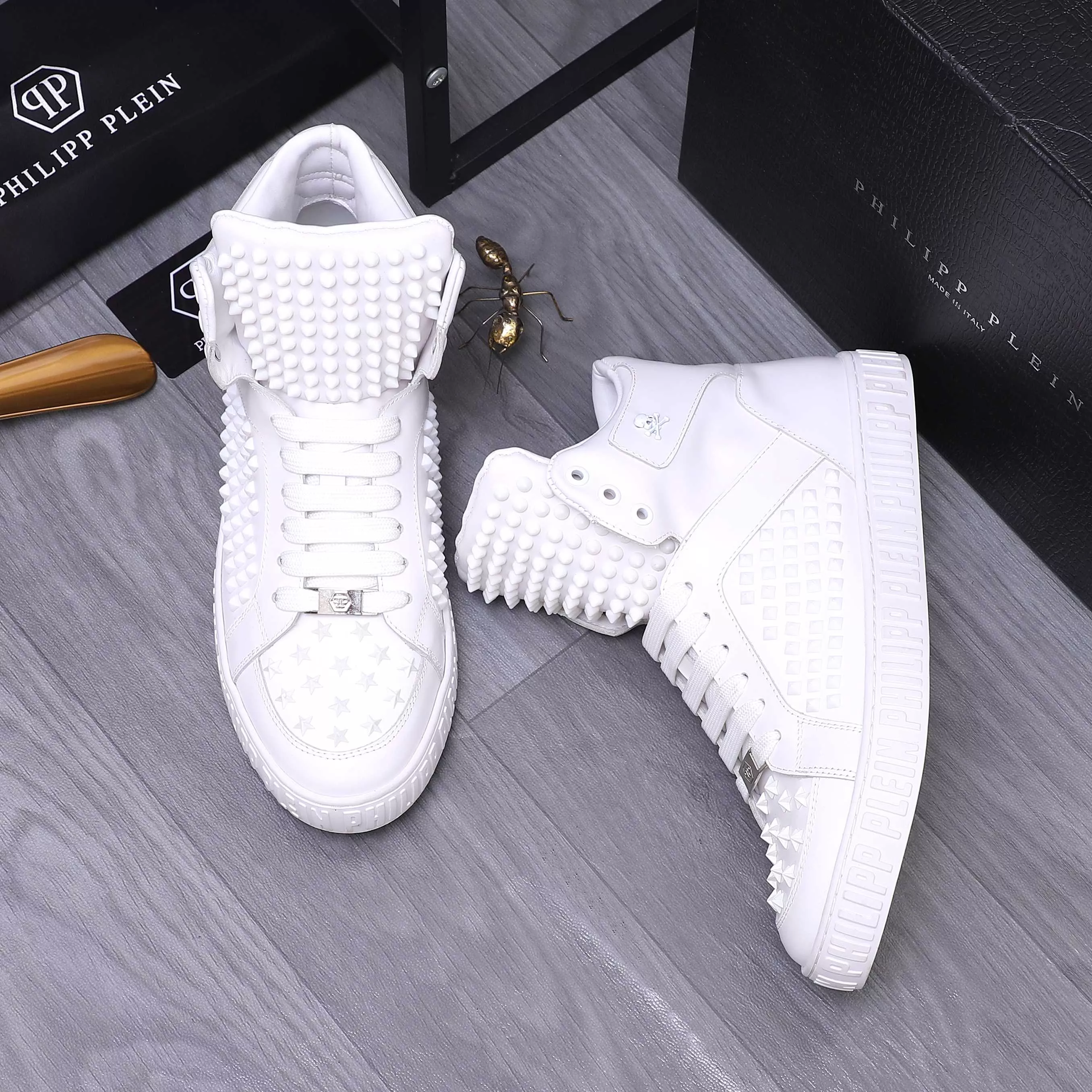 Philipp Plein PP High Tops Shoes For Men Modern 6857
