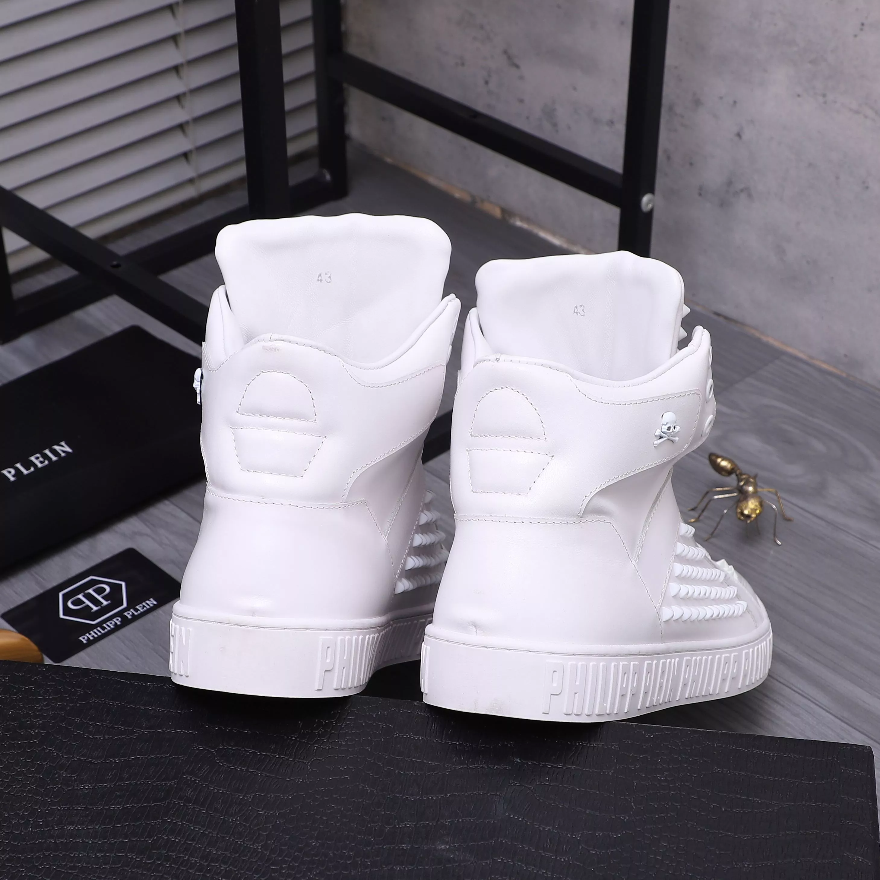 Philipp Plein PP High Tops Shoes For Men Modern 6857
