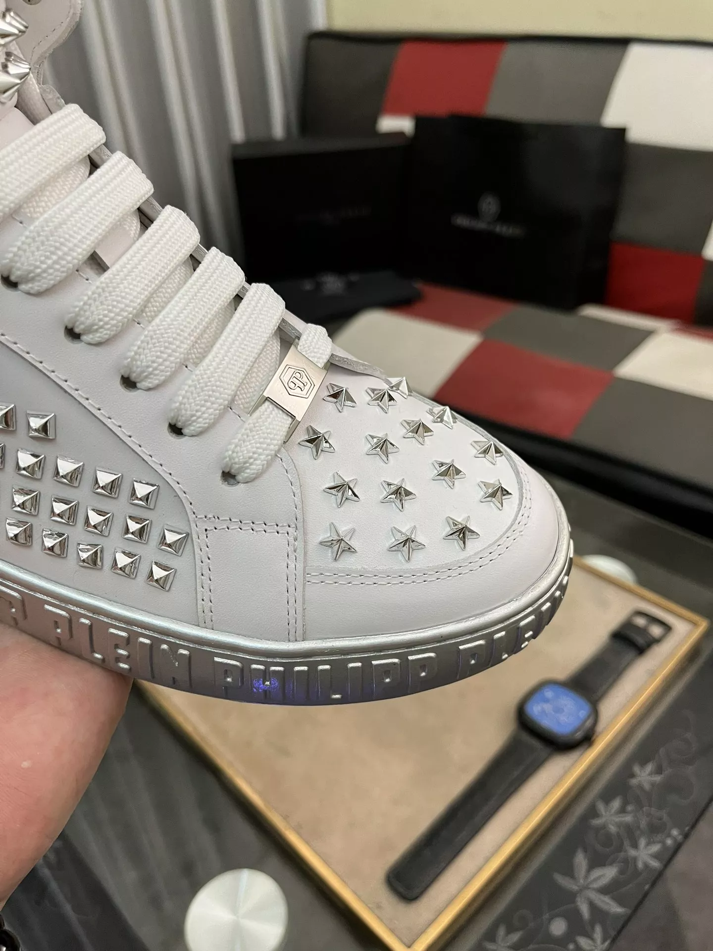 Philipp Plein PP High Tops Shoes For Men NewStyle 4665