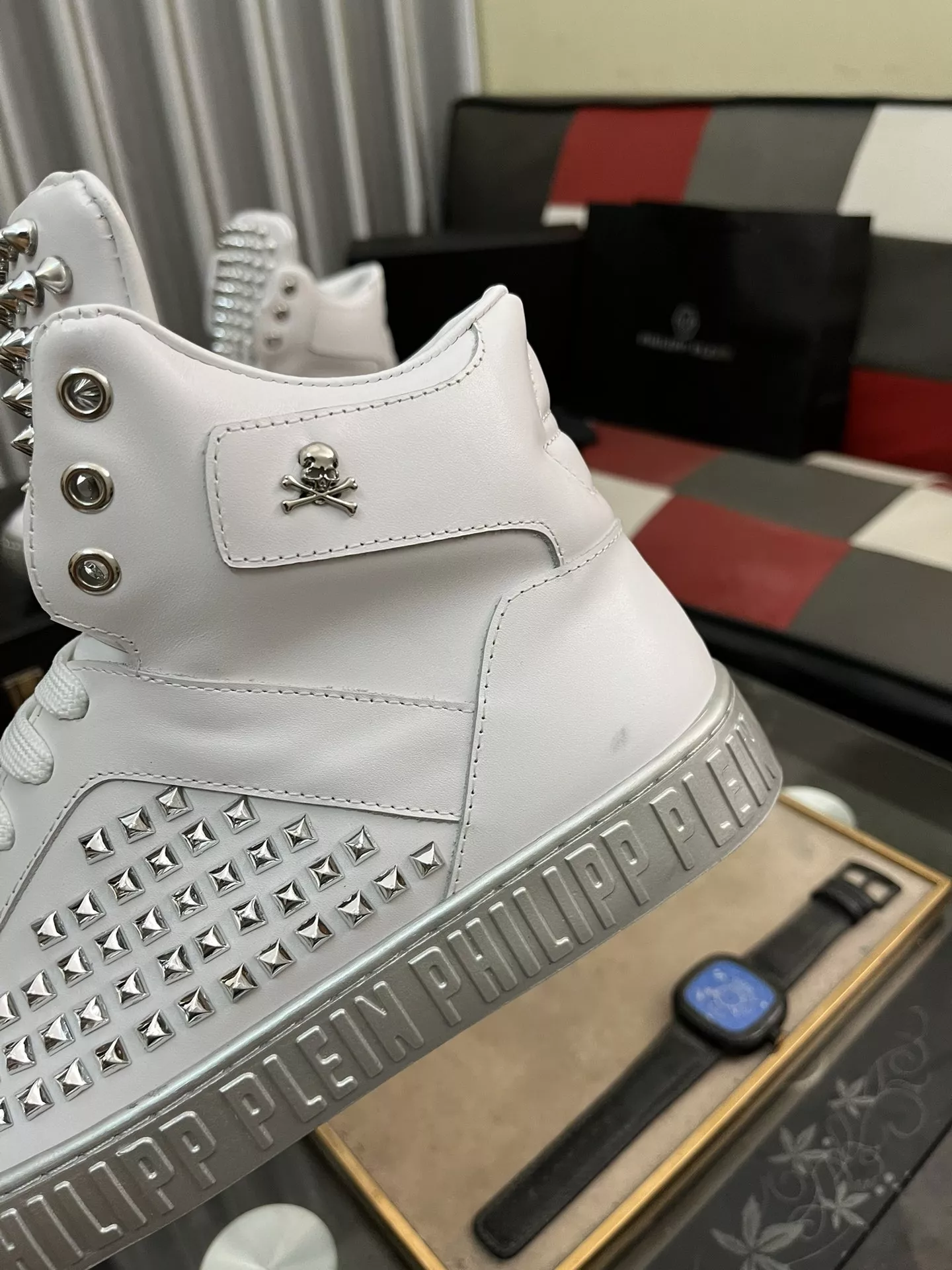 Philipp Plein PP High Tops Shoes For Men NewStyle 4665