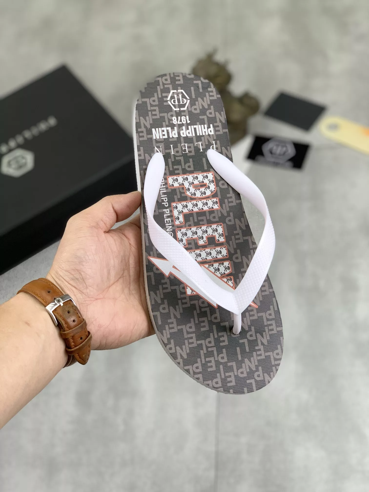 Philipp Plein PP Slippers For Men EasyMatch 2900