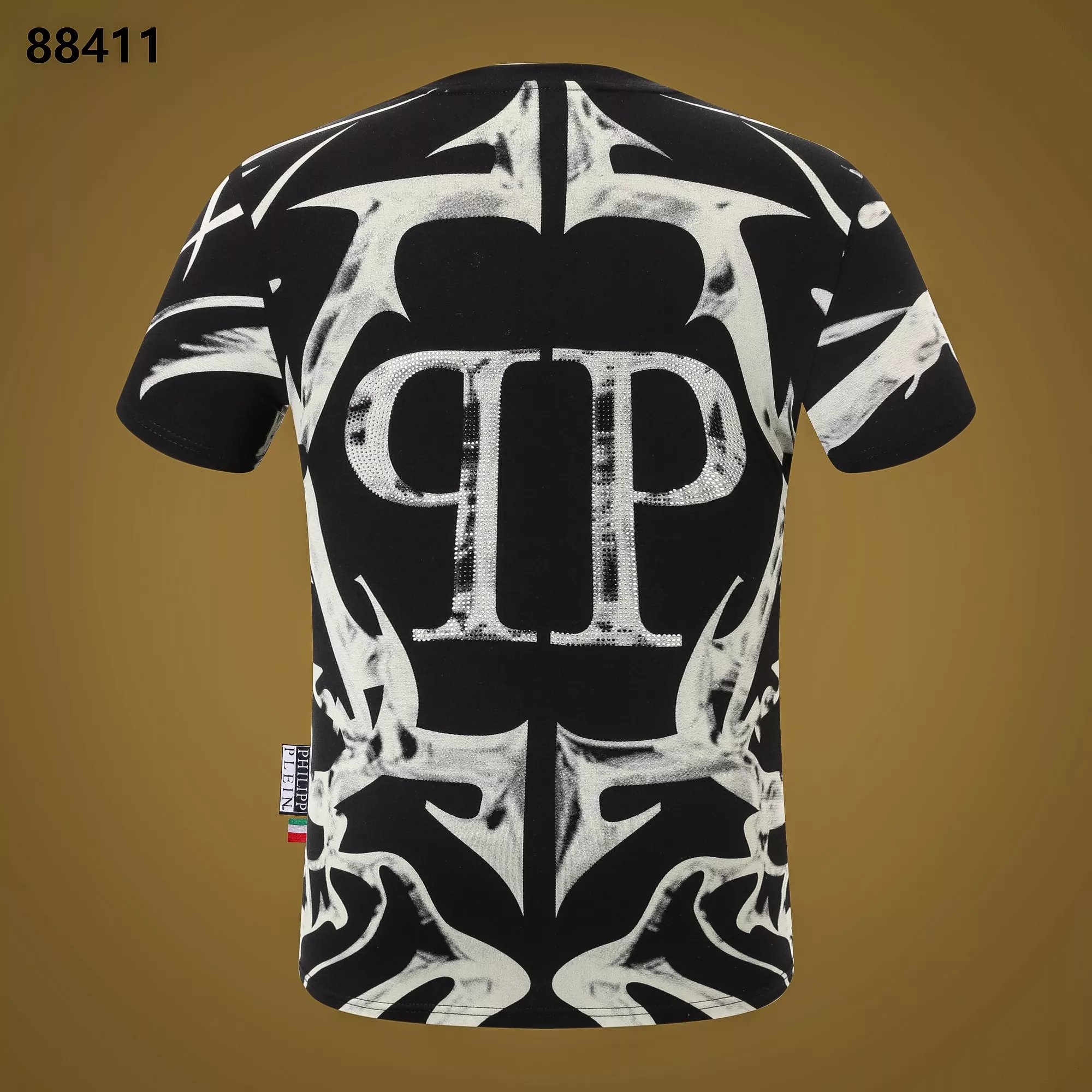Philipp Plein PP T-Shirts Short Sleeved For Men AllSeason 6604