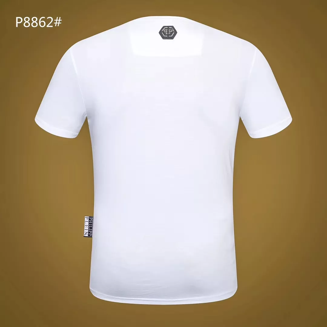 Philipp Plein PP T-Shirts Short Sleeved For Men Bold 2979