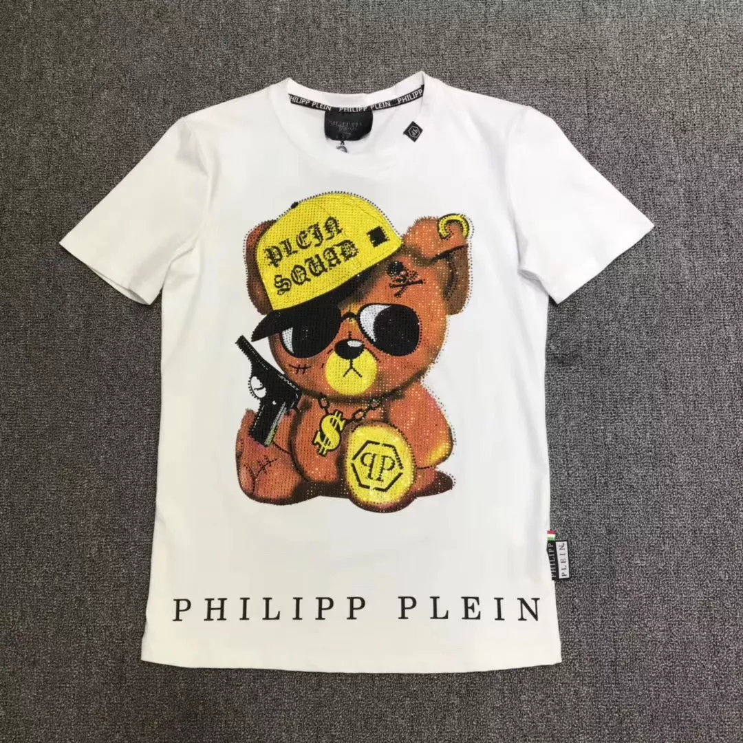 Philipp Plein PP T-Shirts Short Sleeved For Men Breathable 2979