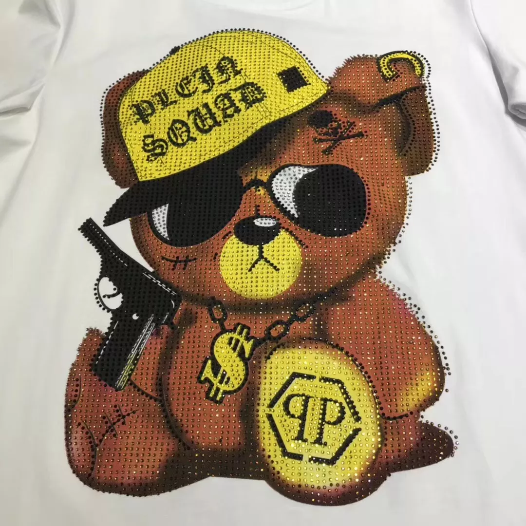 Philipp Plein PP T-Shirts Short Sleeved For Men Breathable 2979