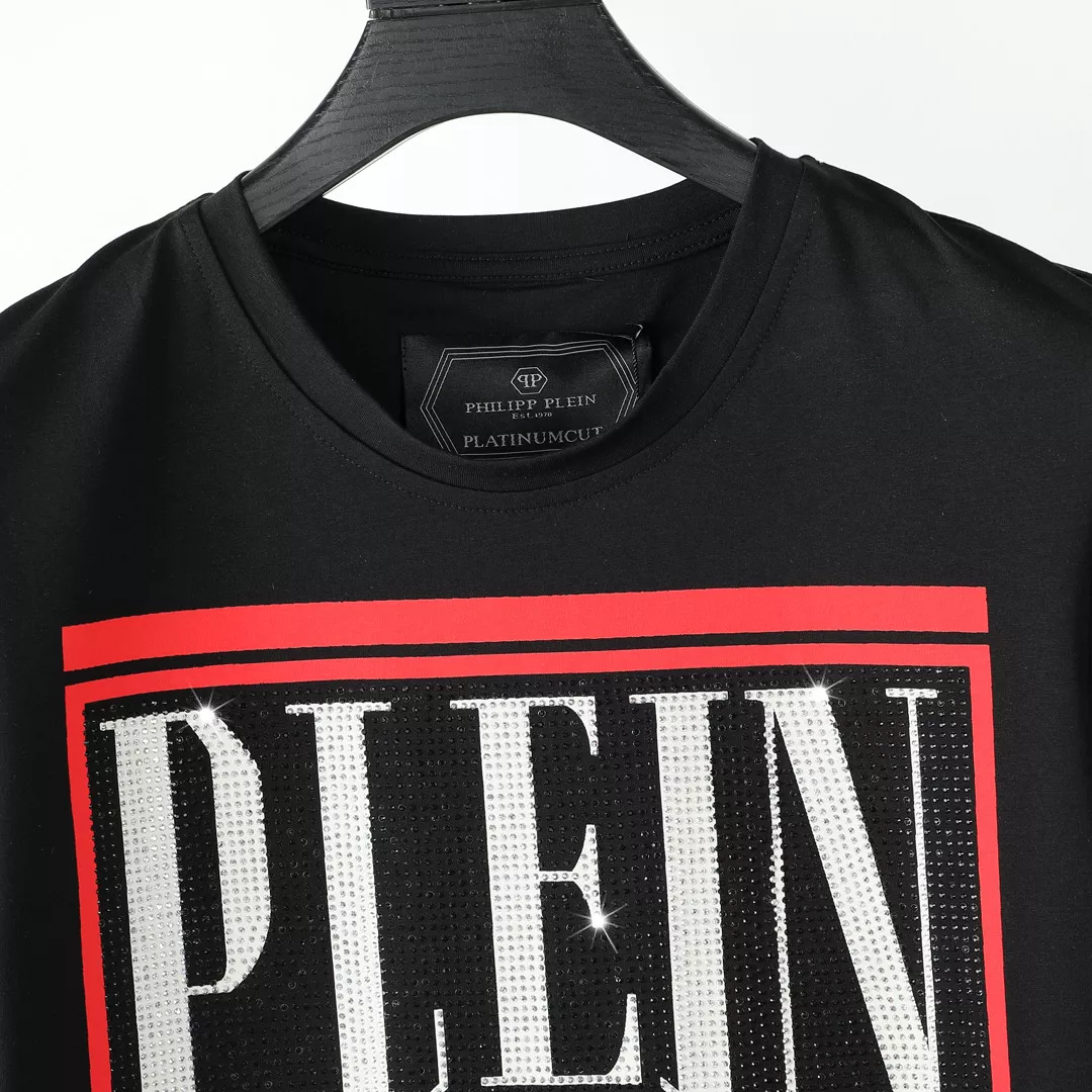 Philipp Plein PP T-Shirts Short Sleeved For Men Bright 1905