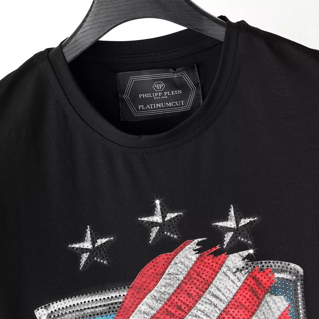 Philipp Plein PP T-Shirts Short Sleeved For Men Bright 3548