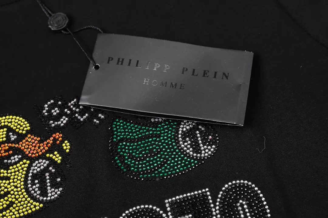 Philipp Plein PP T-Shirts Short Sleeved For Men Bright 7720