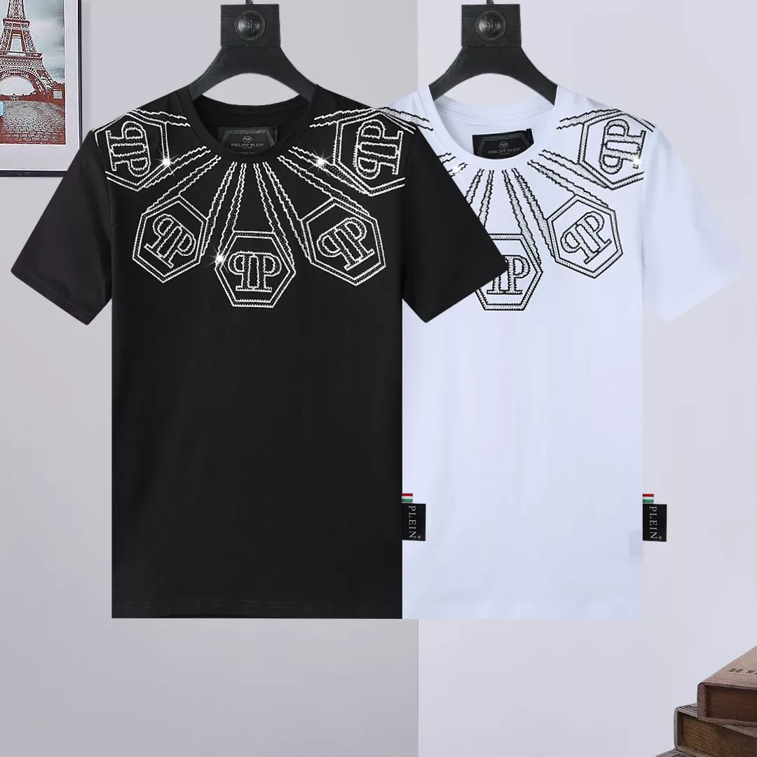 Philipp Plein PP T-Shirts Short Sleeved For Men Comfortable 2522