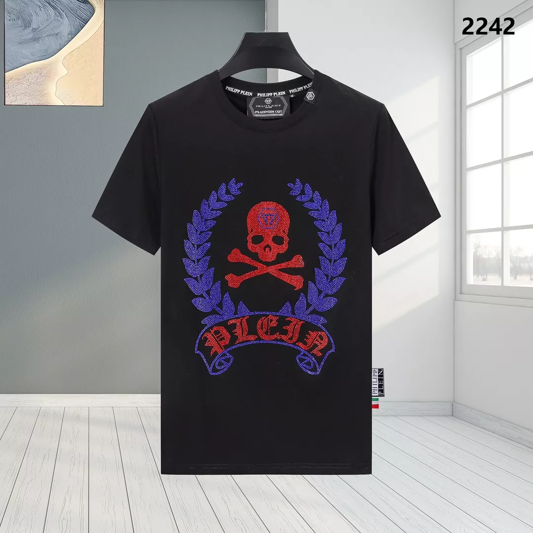 Philipp Plein PP T-Shirts Short Sleeved For Men Comfortable 5080