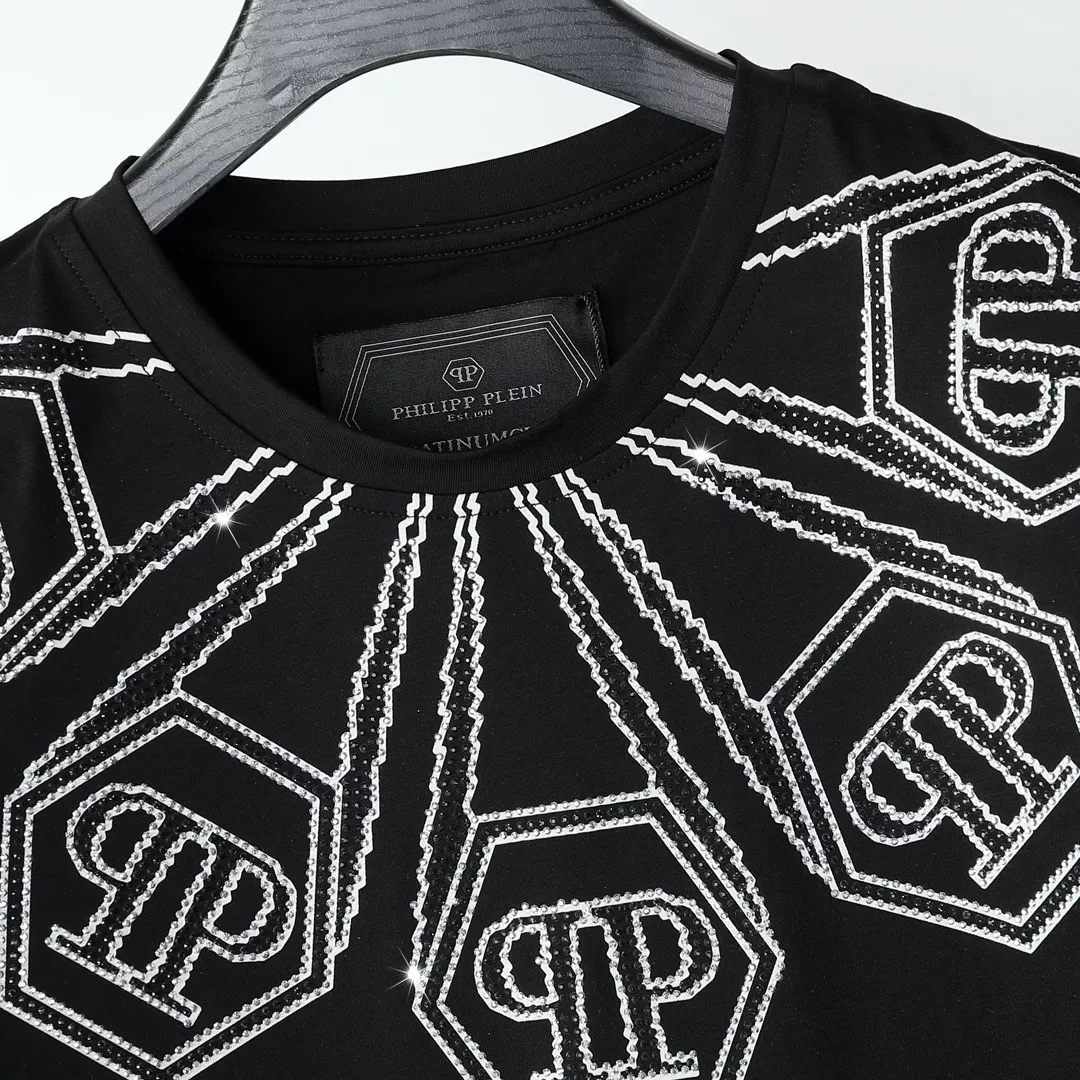 Philipp Plein PP T-Shirts Short Sleeved For Men Comfortable 5331