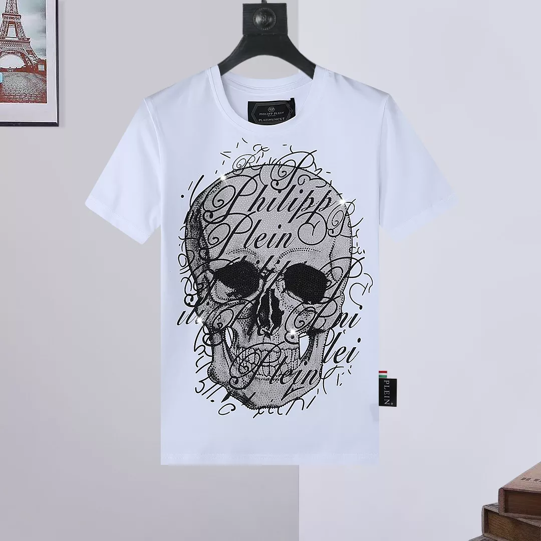 Philipp Plein PP T-Shirts Short Sleeved For Men Comfortable 7228