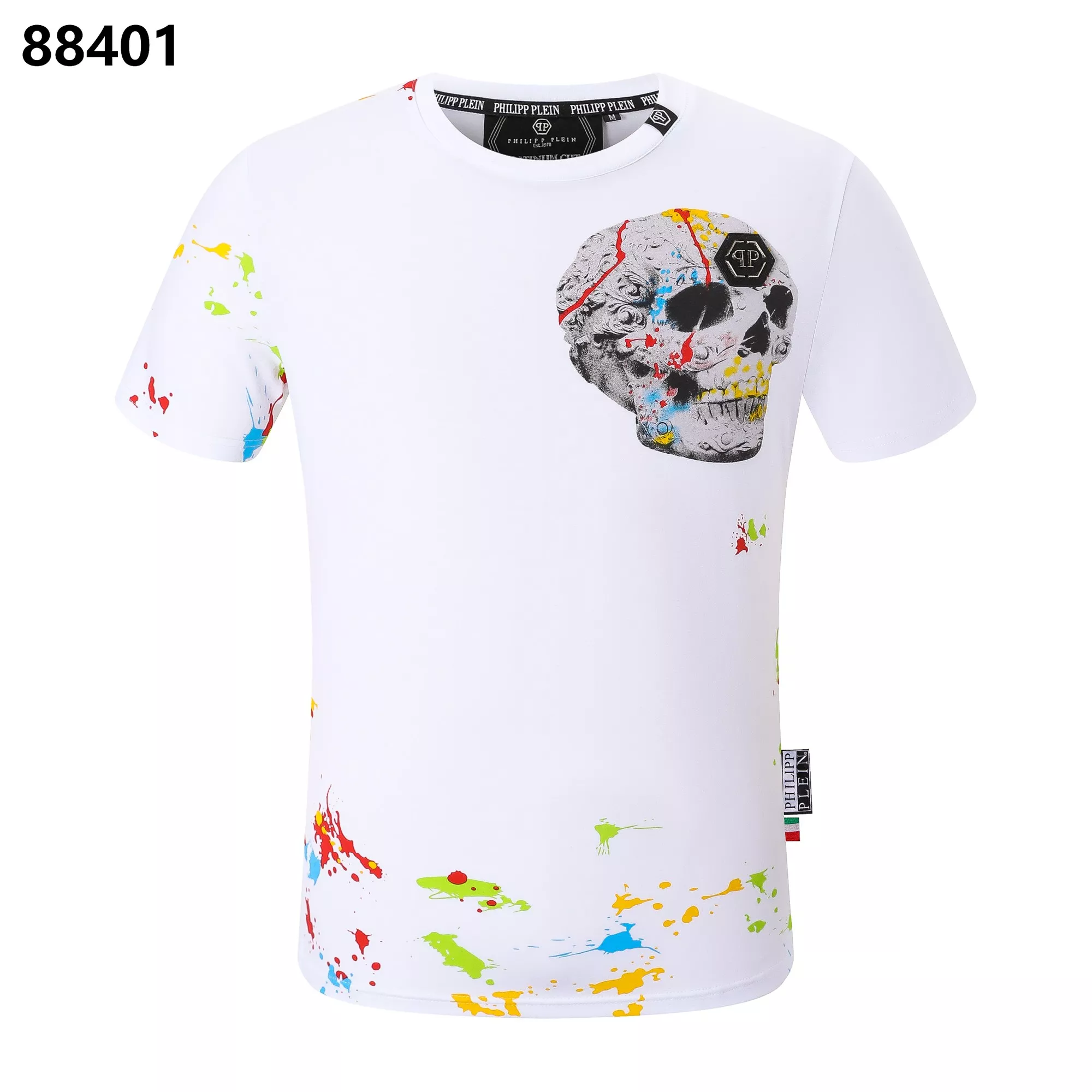 Philipp Plein PP T-Shirts Short Sleeved For Men Comfortable 8936