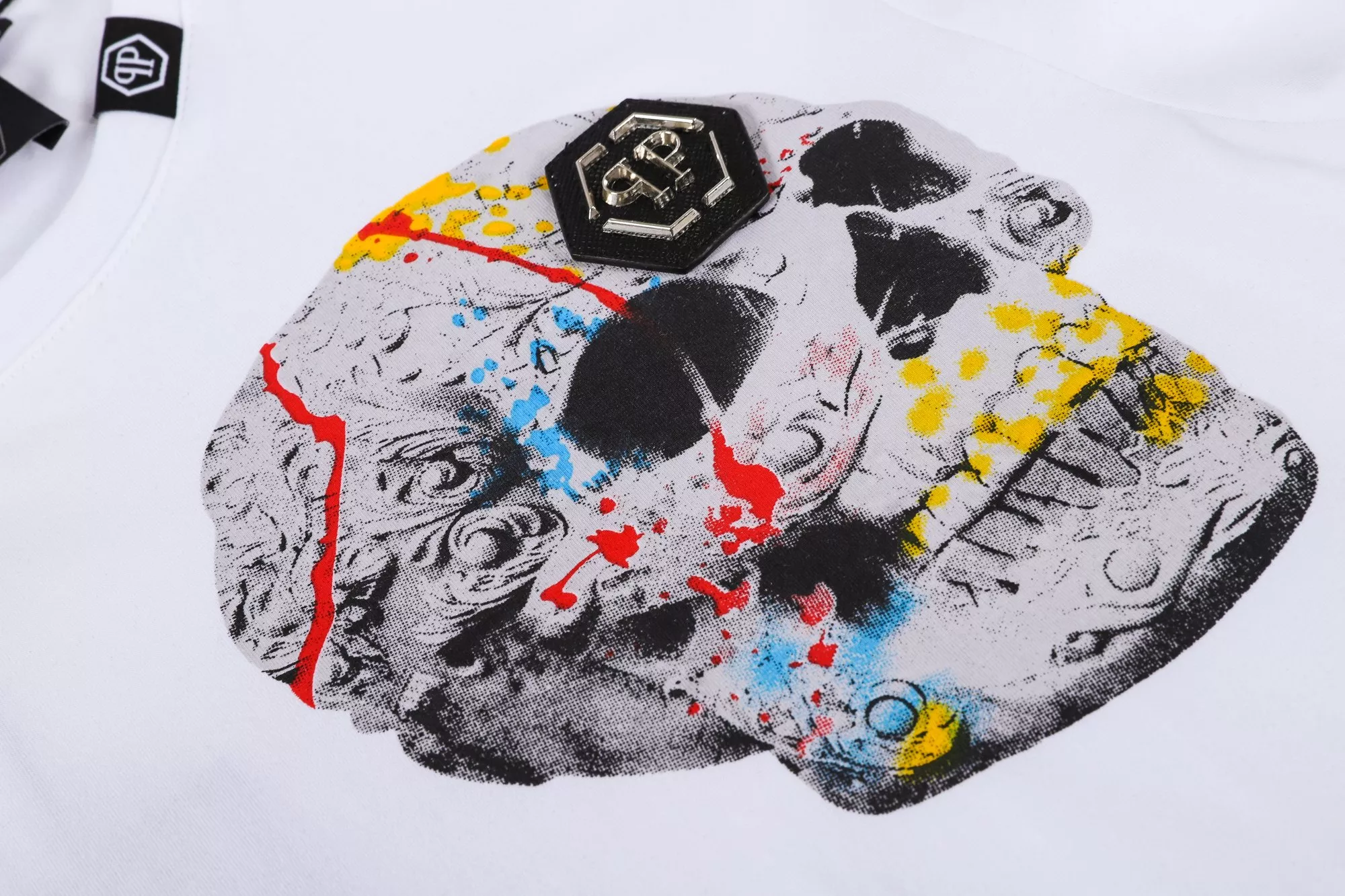 Philipp Plein PP T-Shirts Short Sleeved For Men Comfortable 8936
