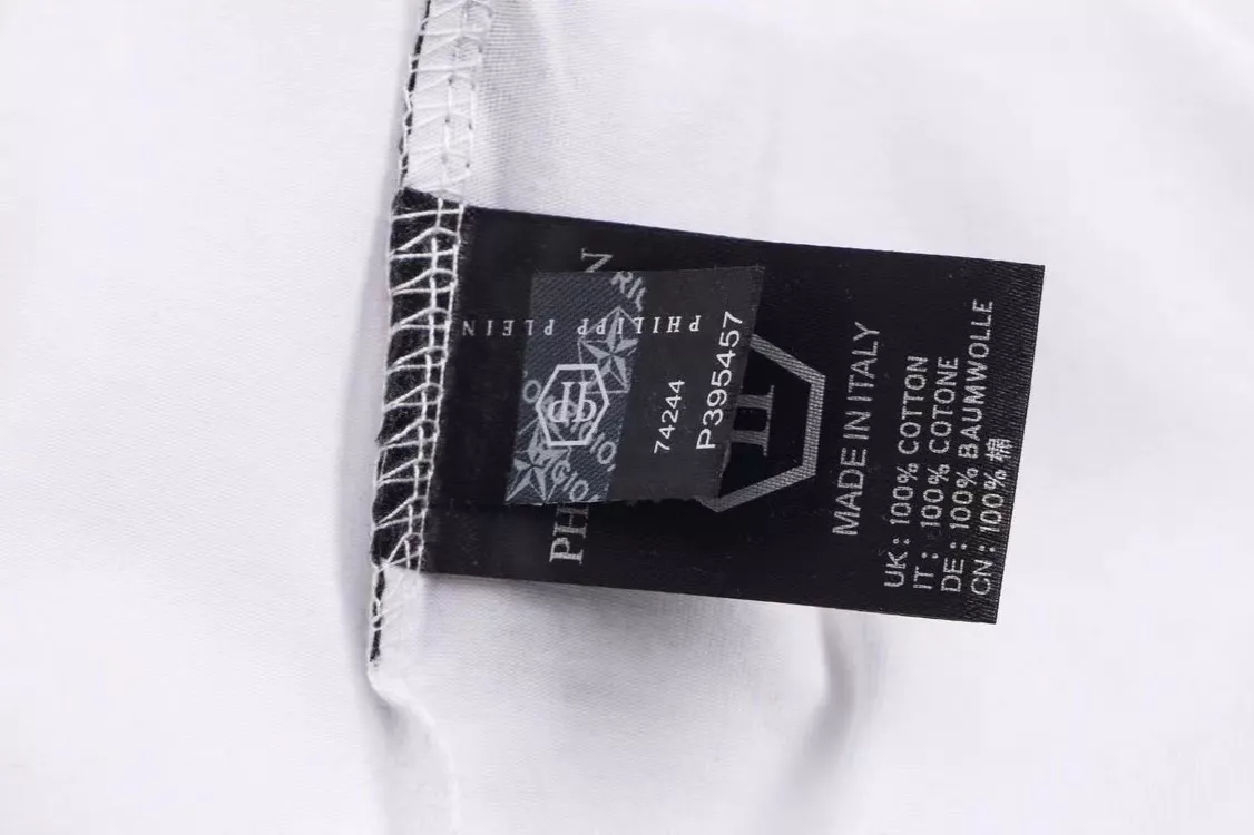 Philipp Plein PP T-Shirts Short Sleeved For Men Compact 2695
