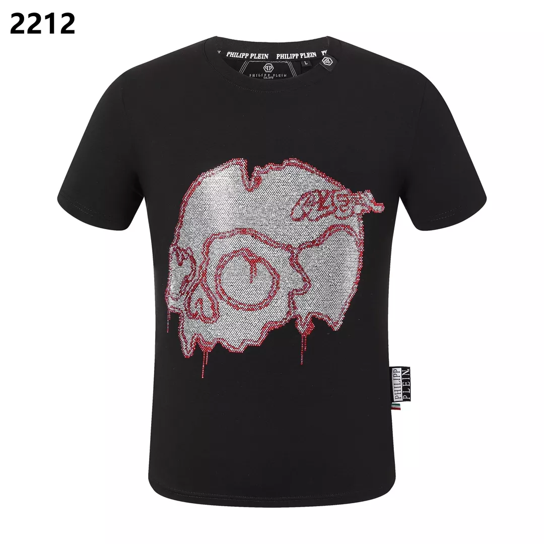 Philipp Plein PP T-Shirts Short Sleeved For Men Compact 4479